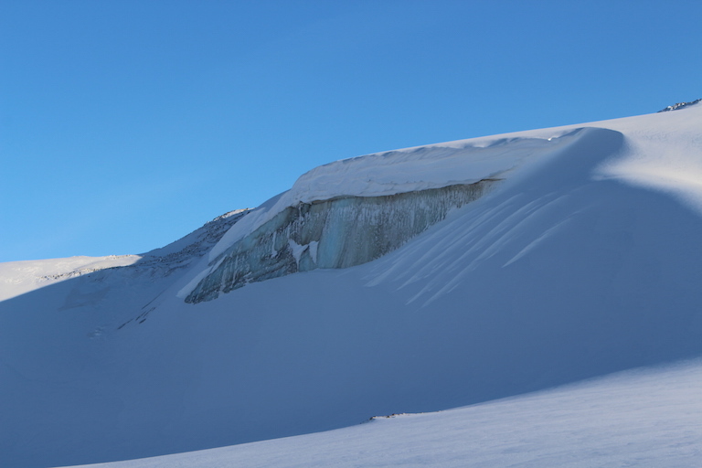 Ice wall