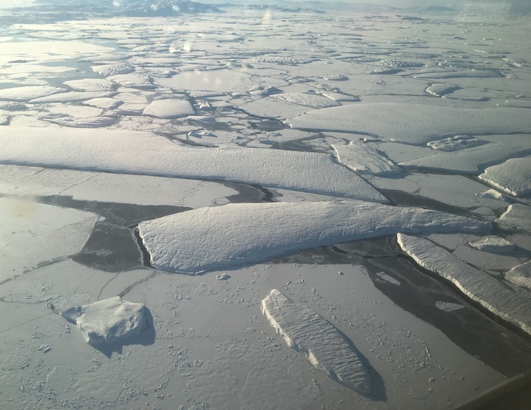 Greenland ice