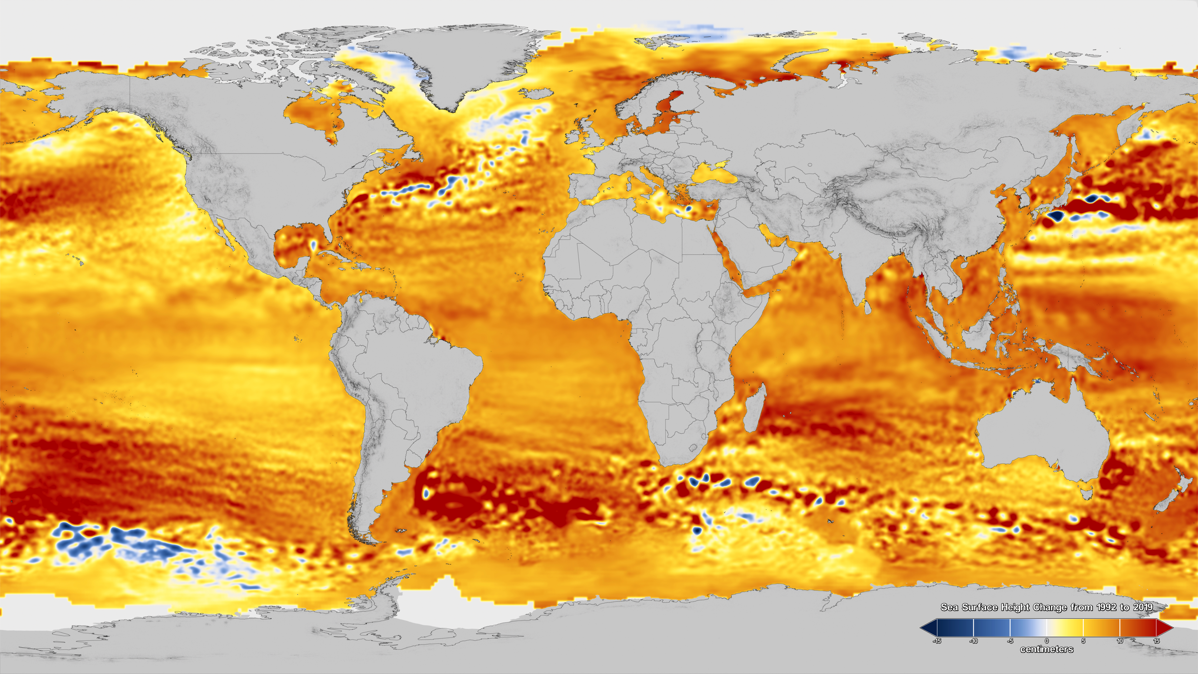 Sea level trends (1993-2016)