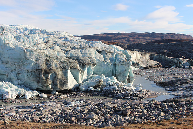 Layered Ice Cubes • The View from Great Island