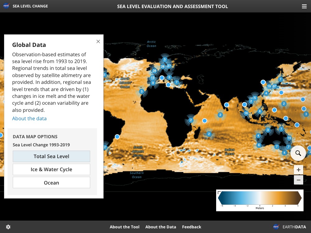 Sea Level Projection Tool – NASA Sea Level Change Portal