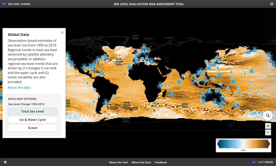 Sea Level Evaluation & Assessment Tool 