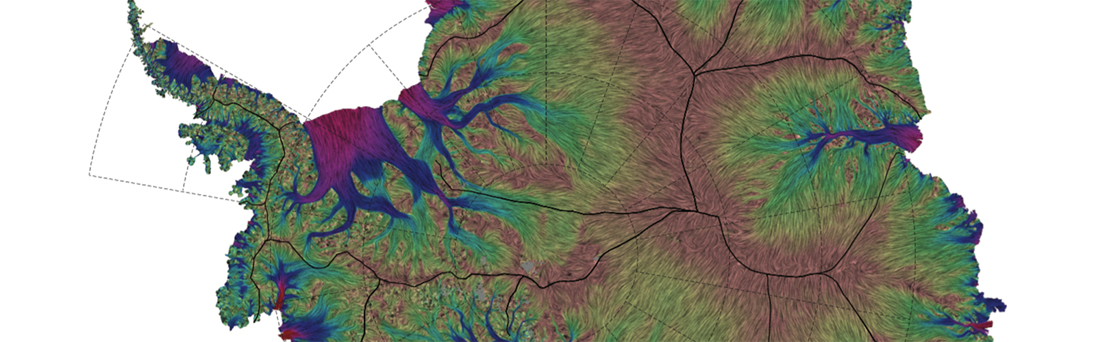 slide 4 - Flowing Antarctic ice mapped 10 times more accurately