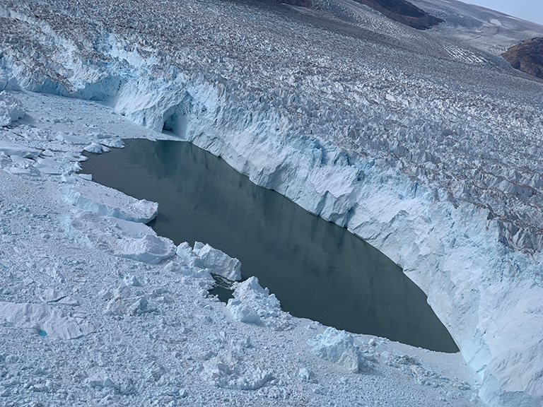 Why A Growing Greenland Glacier Doesn T Mean Good News For Global Warming Nasa Sea Level Change Portal