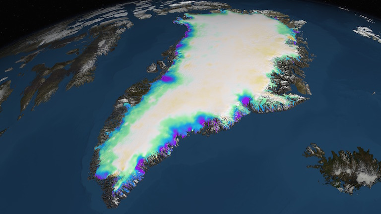 The view from above: mapping Greenland's melting glaciers - NASA Sea Level Change Portal